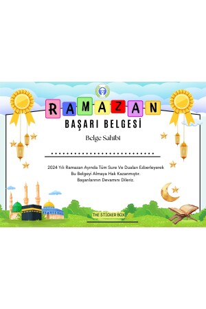 Ramadan-Gebets-Tutorial und dokumentieren Sie pädagogische Gebete und Suren-Aufkleber für Kinder - 6