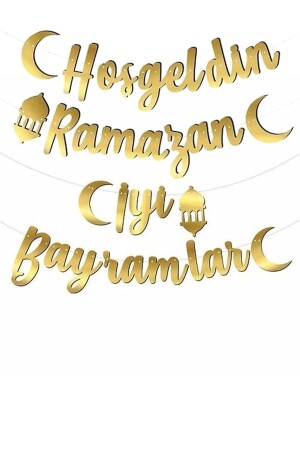 Ramadan-Set mit 2 Stück. Willkommens-Ramadan + Frohe Feiertage-Set - 3