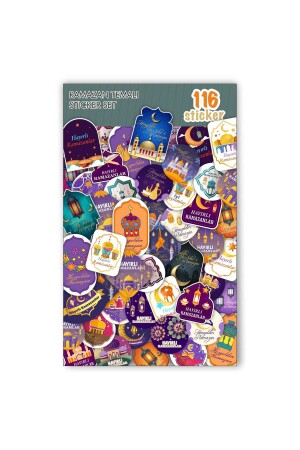 Ramazan Ayı Hayırlı Ramazanlar Etiket Sticker Seti Ramadan Sticker Set Sticker Gift - 3