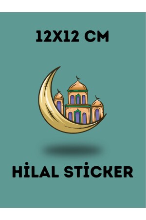 Ramazan Ayı Temalı Cam ve Duvar Süsleri Hoşgeldin Ramazan Sticker Seti papirus craft - 5