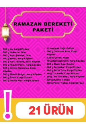 Ramazan Bereketi Kolisi Paketi (yardım- Hediye- Erzak Kolisi) - 5