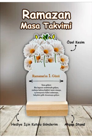 Ramazan Dua Takvimi Masa Takvimi Hediyelik Takvim - 3