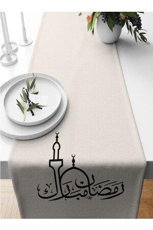 Ramazan Serisi 140x40 Cm Dijital Baskılı Runner (Ramadan) - 1