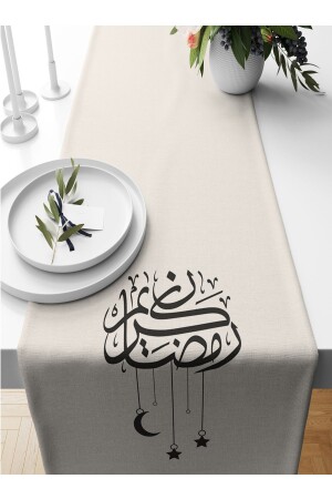 Ramazan Serisi 140x40 Cm Dijital Baskılı Runner (Ramadan) - 1