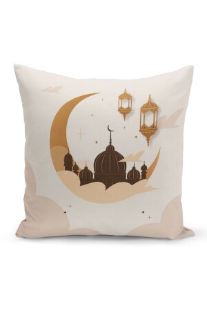 Ramazan Serisi Çift Tarafı Dijital Baskılı Kırlent Kılıfı (Ramadan Cushion Cover) - 1