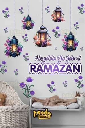 Ramazan Süsleme Sticker Seti- Ramazan Sticker Seti- Yeni Yıl Süsleme Sticker Seti - 4