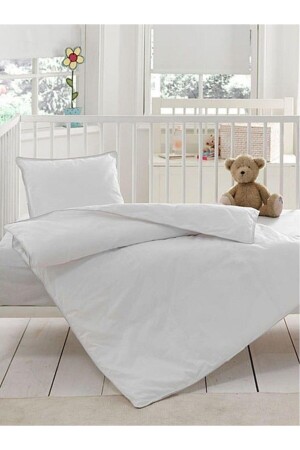 Ranforce Babydecke aus 100 % Baumwollstoff mit Kissen, Geschenk dop5157489igo - 2