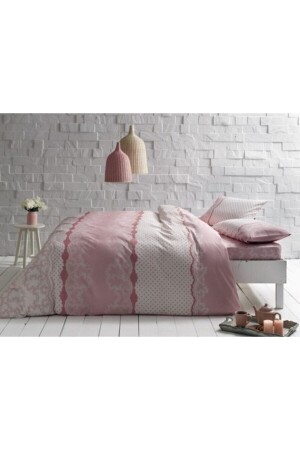 Ranforce Doppelbett-Bettbezug-Set Sally Pink 60179024 - 3