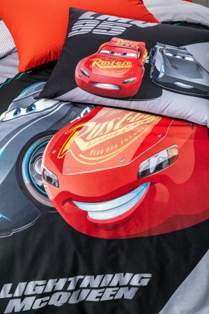 Ranforce Lisanslı Cars Lmq 95 Lastikli Çarşaflı Nevresim Takımı Disney carslmq95nevtk - 5