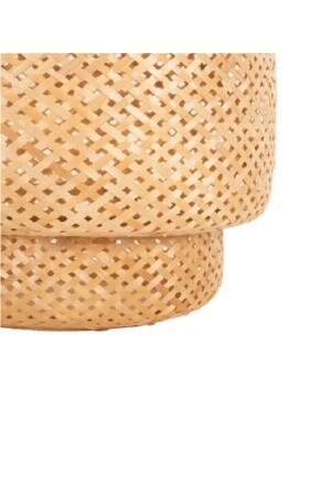 Rattan 30 cm Avize Bambu-İskandinav-Bohem-Modern Aydınlatma - 7