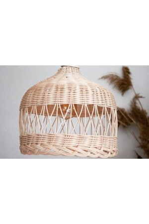 Rattan Bambu Hasır Avize Aydınlatma Sarkıt Avize Bohemavize9472693 - 4