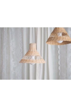 Rattan Bambu Hasir Avize Rattanbahah - 7