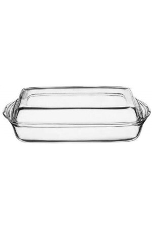 Rechteckiger Pyrex-Topf mit Glasdeckel 59009 1950 Cc - 1