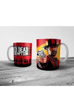 Red Dead Redemption 2 Kupa Bardak Model 1 PIXKUPREDT1 - 3