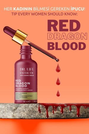 Red Dragon Blood Yaşlanma Karşıtı Gerginleştirici Serum Anti-aging Serum 30ml - 9