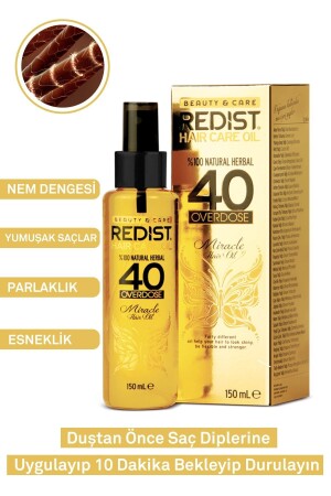 Redıst Bitkisel Saç Bakım Yağı 150 ml - 7