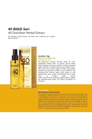 Redıst Bitkisel Saç Bakım Yağı 150 ml - 8