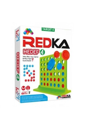 Redka Hedef 4 Dikkat 4, Connect Four, Zeka Oyunu dop7088285igo - 2