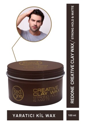 Redone Creatıve Clay Wax 100 ml - 3