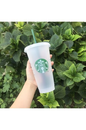 Reisebecher für kalte Getränke, kalter To-go-Becher – 709 ml AreaOnline_Starbucks_Soguk_İcecek_Cup - 5