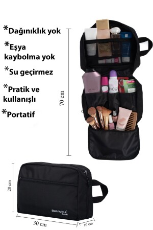 Reisekoffer-Organizer, Tasche für Körperpflege, Dusche und Make-up (Mehrzweck) bgwbta012 - 2