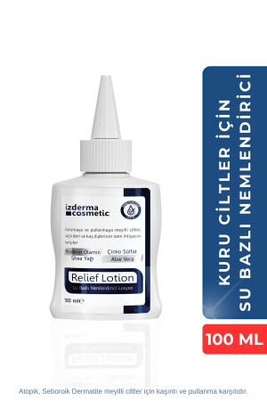 Relief Kepek, Kaşıntı, Kızarıklık Ve Pullanma Karşıtı Su Bazlı Nemlendirici Losyon 100 ml İZRL0001 - 1