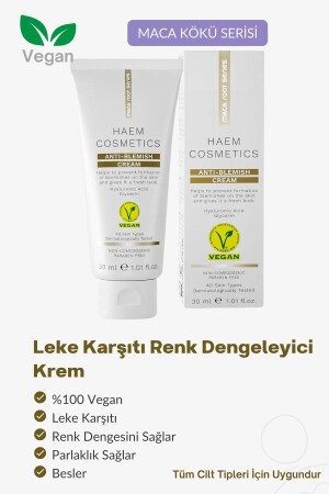 Vegan Renk Dengeleyici Leke Karşıtı Krem 30 ml HKLK04 - 2