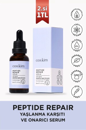 Reparierendes Hautpflegeserum mit Peptiden | - 2