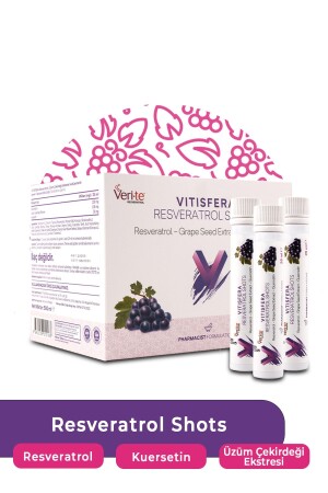 Resveratrol Shot Orman Meyveleri Aromalı 20x25 ml 230223 - 2