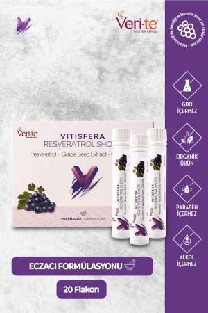 Resveratrol Shot Orman Meyveleri Aromalı 20x25 ml - 5