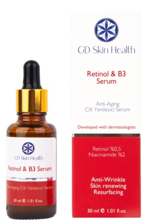 Retinol & Vitamin B3 Yaşlanma Karşıtı Serum Anti-aging Cilt Yenileyici Serum gd1804 - 1