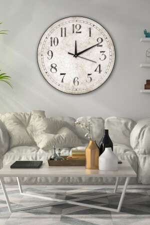 Retro-Design-Wanduhr 35x35cm - 4