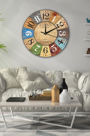 Retro-Design-Wanduhr 35x35cm - 5