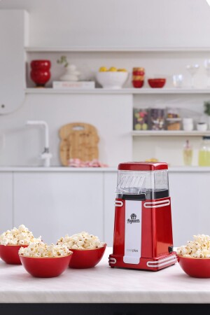 Retro Popcorn Makinesi Küçük - 7