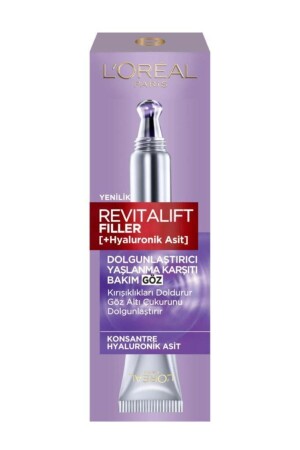 Revitalift Filler Dolgunlaştırıcı Yaşlanma Karşıtı Göz Bakım Kremi 15ml -Hyaluronik Asit - 4