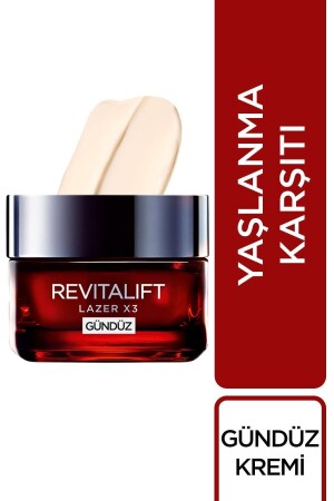 Revitalift Lazer Yaşlanma Karşıtı Gündüz Kremi 50 ml 3600522365044 - 1