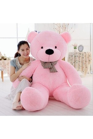 Riesiger großer Plüsch-Teddybär, 170 cm, Geschenkbär (100 % lokal), rosa - 5