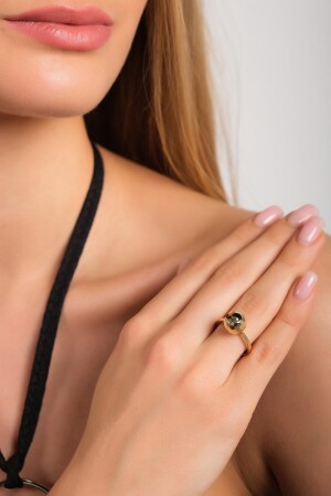 Ring aus 14 Karat Top Model Pencil Gelbgold - 1