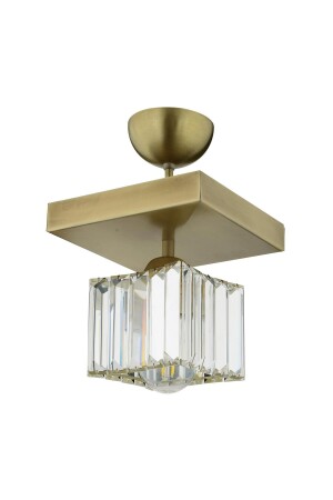 Rivia Eskitme Plafonyer Kristalli Taşlı Modern Tasarım Kristal Salon Avize 3416-01-FR - 5