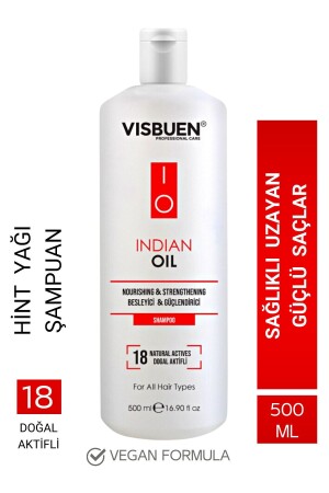 Rizinusöl-Shampoo mit 18 natürlichen Wirkstoffen für schnelles Haarwachstum und nährende, stärkende Wirkung - 2