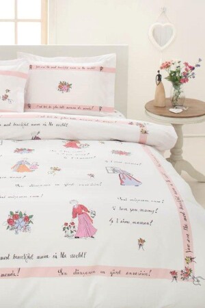 Rnf Piera Mother S Day Powder Bettbezug-Set für Doppelbett 8697353396021 - 4