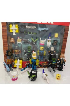 Roblox Matchbang Toy 4 Figuren 12-teiliges Set mit Zubehör 18341 - 1