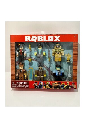 Roblox-Spielzeugfiguren, großes Set, 6er-Set, EVMAK-ROBLOX - 4