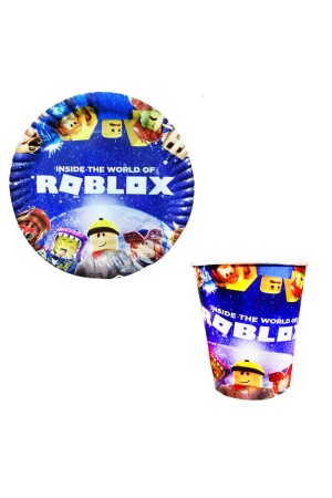 Roblox Tabak Bardak Set 8 Kişilik - 2