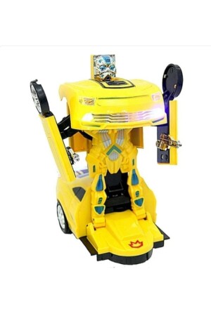 Robot Racez Car Gelbes Auto, das zum Roboter werden kann 100500 - 2