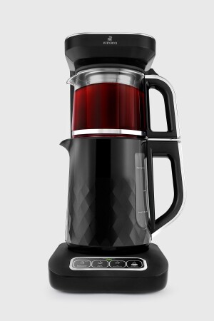 Robotea Pro Quartz 4 in 1 Konuşan Çay Makinesi Black Chrome - 2