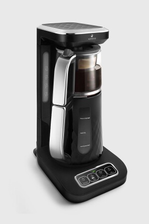 Robotea Pro Quartz 4 in 1 Konuşan Çay Makinesi Black Chrome - 4