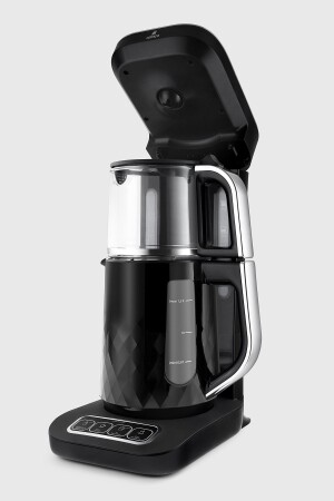 Robotea Pro Quartz 4 in 1 sprechende Teemaschine Schwarz Chrom - 6