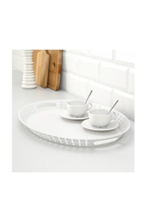 Romantisk Serviertablett – Weiß – BRBN-IKEA-ROMANTISK-WHITE - 5