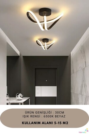 Room Hall Entrance White Light Modern Led Plofonyer Kronleuchter RIYADH PLOFONYER - 4